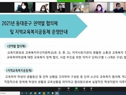 2021년 1차 고등학교 교육복지공동체 회의 개최